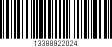 Código de barras (EAN, GTIN, SKU, ISBN): '13388922024'