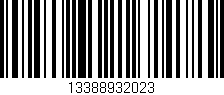 Código de barras (EAN, GTIN, SKU, ISBN): '13388932023'
