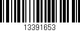 Código de barras (EAN, GTIN, SKU, ISBN): '13391653'