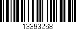 Código de barras (EAN, GTIN, SKU, ISBN): '13393268'
