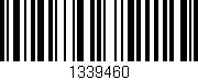 Código de barras (EAN, GTIN, SKU, ISBN): '1339460'