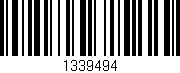Código de barras (EAN, GTIN, SKU, ISBN): '1339494'