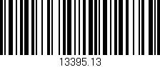 Código de barras (EAN, GTIN, SKU, ISBN): '13395.13'