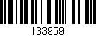 Código de barras (EAN, GTIN, SKU, ISBN): '133959'