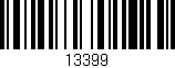 Código de barras (EAN, GTIN, SKU, ISBN): '13399'