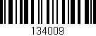 Código de barras (EAN, GTIN, SKU, ISBN): '134009'