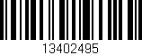 Código de barras (EAN, GTIN, SKU, ISBN): '13402495'
