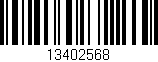 Código de barras (EAN, GTIN, SKU, ISBN): '13402568'