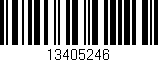 Código de barras (EAN, GTIN, SKU, ISBN): '13405246'