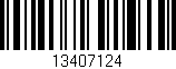 Código de barras (EAN, GTIN, SKU, ISBN): '13407124'
