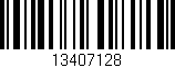 Código de barras (EAN, GTIN, SKU, ISBN): '13407128'