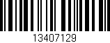Código de barras (EAN, GTIN, SKU, ISBN): '13407129'