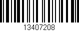 Código de barras (EAN, GTIN, SKU, ISBN): '13407208'