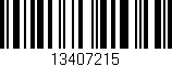 Código de barras (EAN, GTIN, SKU, ISBN): '13407215'