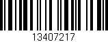 Código de barras (EAN, GTIN, SKU, ISBN): '13407217'