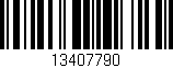 Código de barras (EAN, GTIN, SKU, ISBN): '13407790'