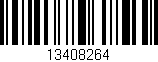Código de barras (EAN, GTIN, SKU, ISBN): '13408264'