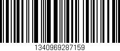 Código de barras (EAN, GTIN, SKU, ISBN): '1340969287159'