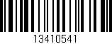 Código de barras (EAN, GTIN, SKU, ISBN): '13410541'