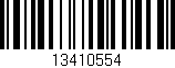 Código de barras (EAN, GTIN, SKU, ISBN): '13410554'