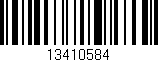 Código de barras (EAN, GTIN, SKU, ISBN): '13410584'