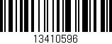 Código de barras (EAN, GTIN, SKU, ISBN): '13410596'
