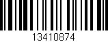 Código de barras (EAN, GTIN, SKU, ISBN): '13410874'