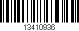Código de barras (EAN, GTIN, SKU, ISBN): '13410936'