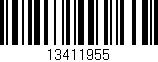 Código de barras (EAN, GTIN, SKU, ISBN): '13411955'
