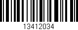 Código de barras (EAN, GTIN, SKU, ISBN): '13412034'