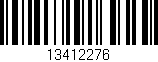 Código de barras (EAN, GTIN, SKU, ISBN): '13412276'