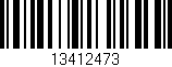 Código de barras (EAN, GTIN, SKU, ISBN): '13412473'