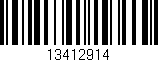 Código de barras (EAN, GTIN, SKU, ISBN): '13412914'