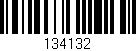 Código de barras (EAN, GTIN, SKU, ISBN): '134132'