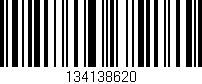 Código de barras (EAN, GTIN, SKU, ISBN): '134138620'