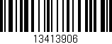 Código de barras (EAN, GTIN, SKU, ISBN): '13413906'