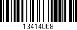 Código de barras (EAN, GTIN, SKU, ISBN): '13414068'