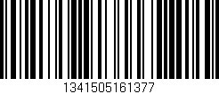 Código de barras (EAN, GTIN, SKU, ISBN): '1341505161377'