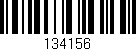 Código de barras (EAN, GTIN, SKU, ISBN): '134156'