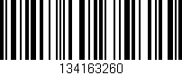 Código de barras (EAN, GTIN, SKU, ISBN): '134163260'