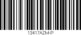 Código de barras (EAN, GTIN, SKU, ISBN): '13417AZM-P'