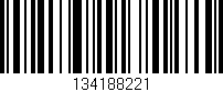Código de barras (EAN, GTIN, SKU, ISBN): '134188221'