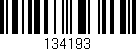 Código de barras (EAN, GTIN, SKU, ISBN): '134193'