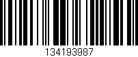 Código de barras (EAN, GTIN, SKU, ISBN): '134193987'