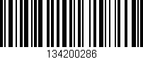 Código de barras (EAN, GTIN, SKU, ISBN): '134200286'