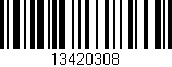 Código de barras (EAN, GTIN, SKU, ISBN): '13420308'
