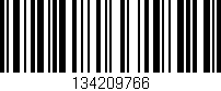 Código de barras (EAN, GTIN, SKU, ISBN): '134209766'
