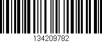 Código de barras (EAN, GTIN, SKU, ISBN): '134209782'