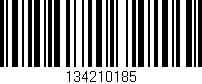 Código de barras (EAN, GTIN, SKU, ISBN): '134210185'