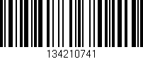 Código de barras (EAN, GTIN, SKU, ISBN): '134210741'